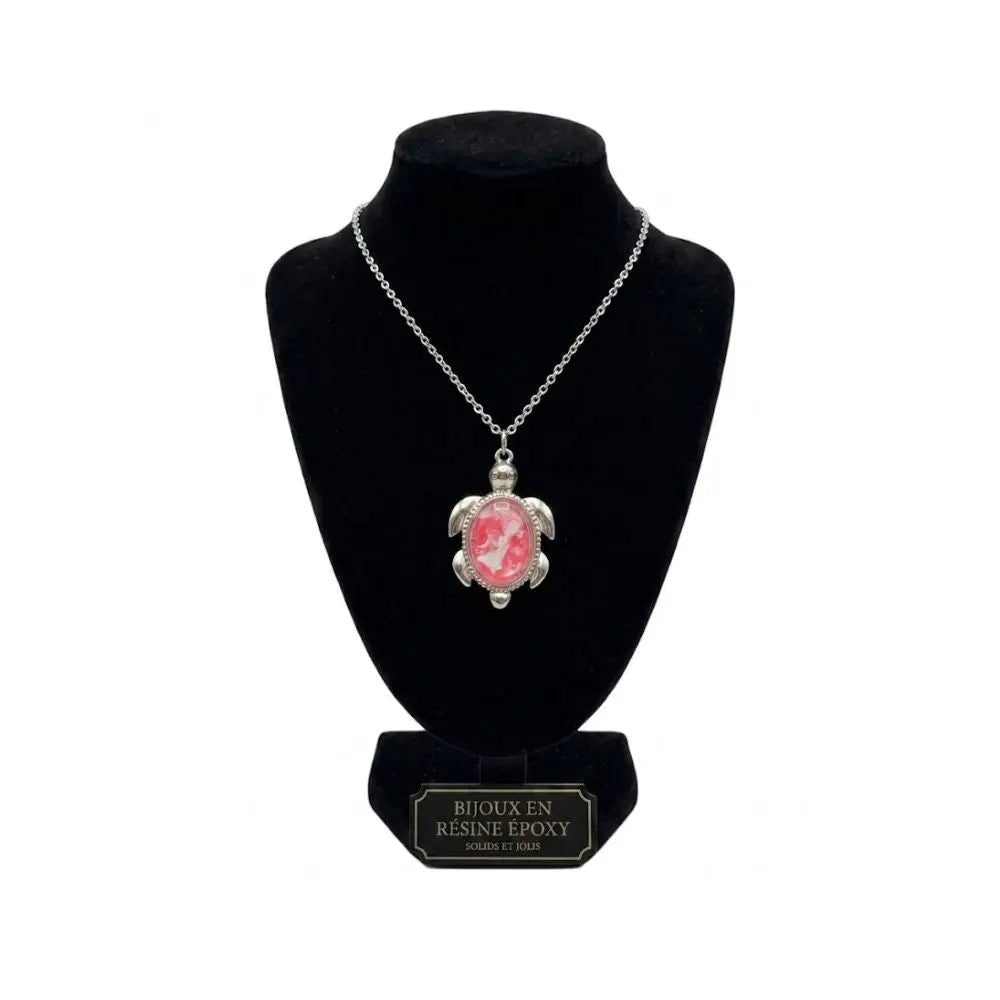 Collier avec son pendentif tortue de mer Epo'spes