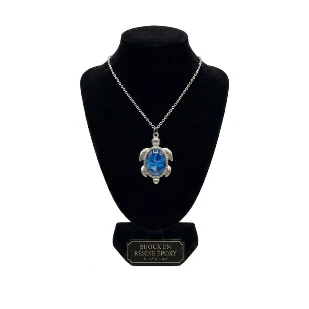 Collier avec son pendentif tortue de mer Epo'spes