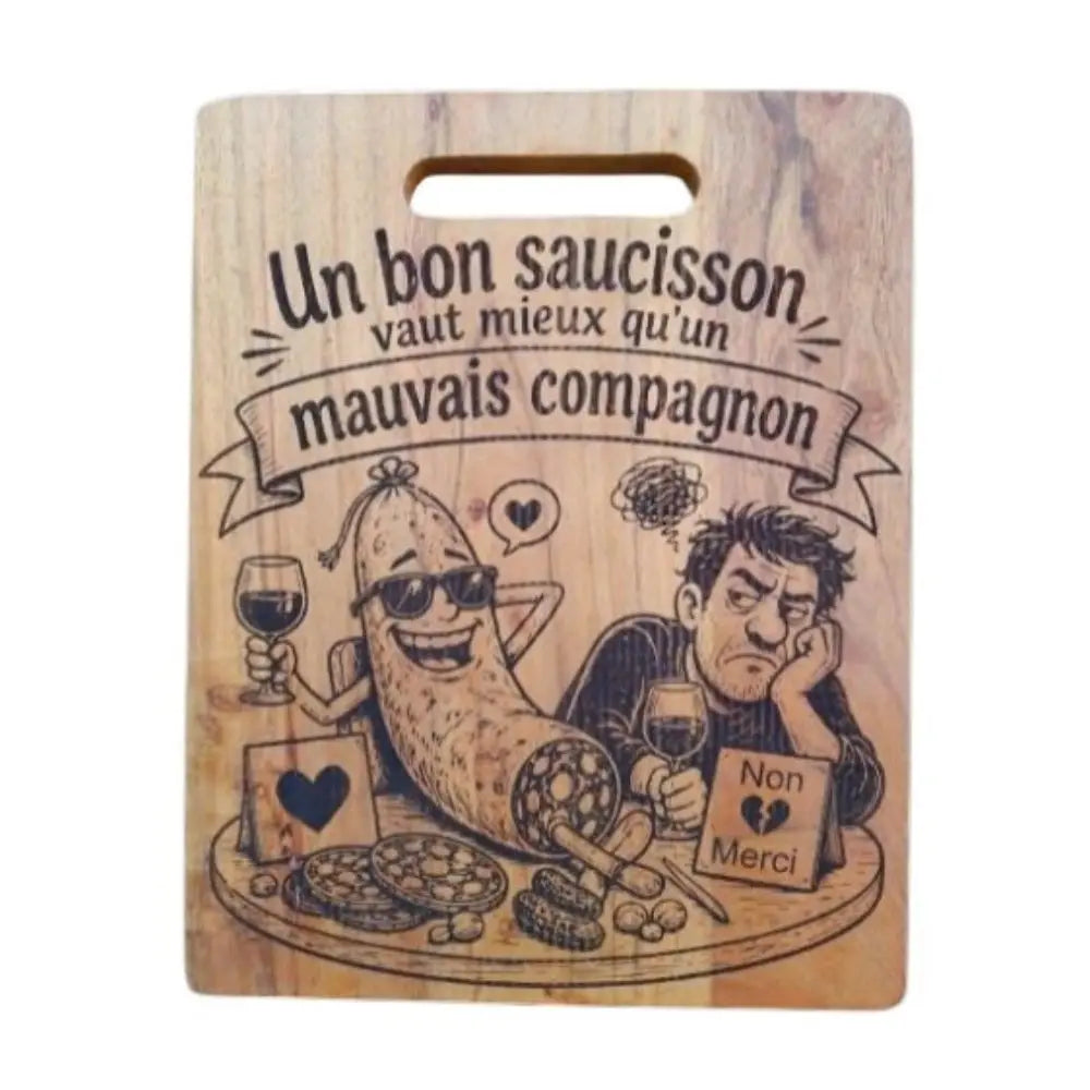 Planche apéro en bois "compagnon" Epo'spes