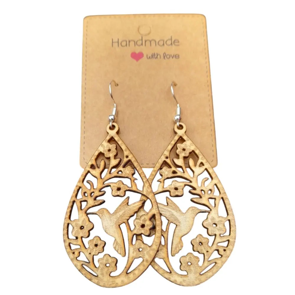 Boucles d'oreille colibri Epo'spes