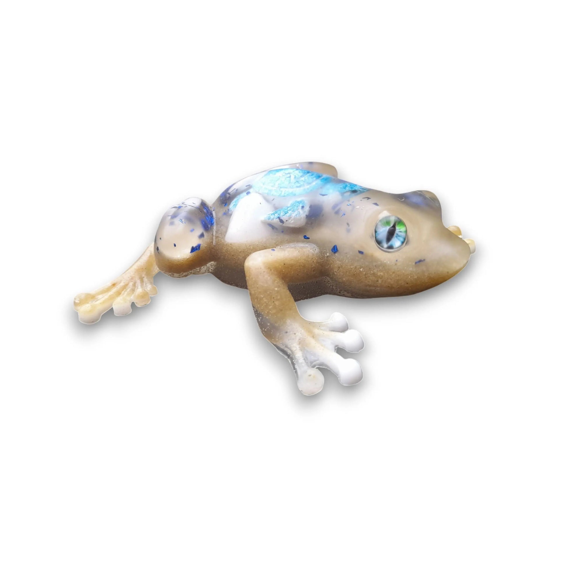 Grenouille plage en resine epoxy Epo'spes