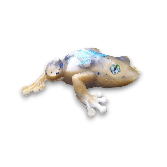 Grenouille plage en resine epoxy Epo'spes